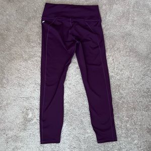 Beautiful purple Fabletics leggings!